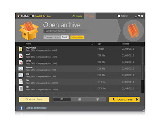 Hamster Free Zip Archiver