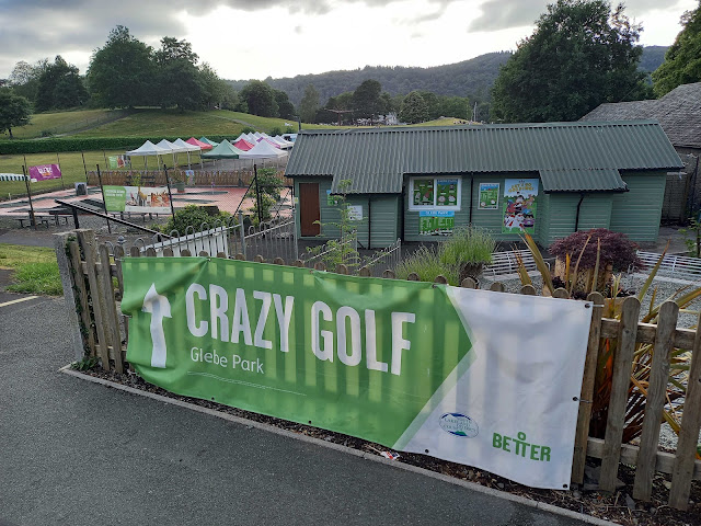 Crazy Golf at Glebe Park in Bowness-on-Windermere