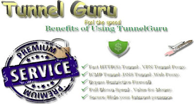 Tunnel Guru Premium Account 2015 | Working