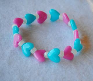 Beaded Heart Bracelet