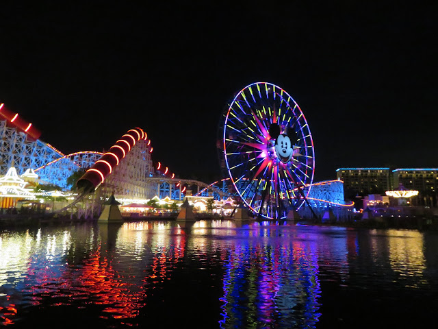 Pixar Pal Around at Night Pixar Pier Disney California Adventure