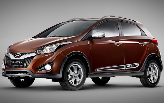 carro Hyundai HB20X - cross