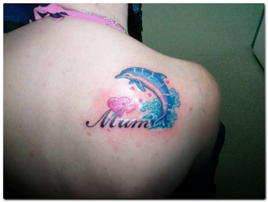 blue dolphin tattoo designs may also showcase an assortment of symbols and 