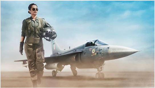 Kangna Ranaut look impressive in Fighter pilot look in 'Tejas' | Tejas first look poster out