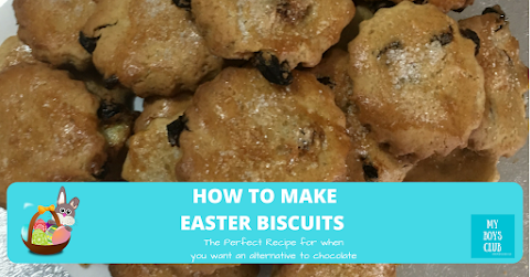 How to Make Easter Biscuits - The Perfect Recipe for when you want an alternative to chocolate 