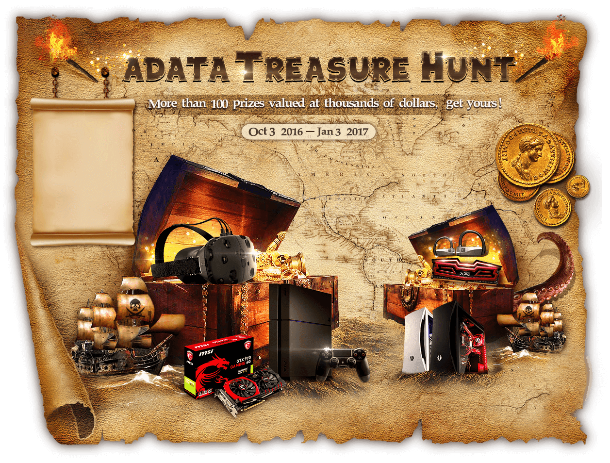 ADATA Treasure Hunt Promotional Campaign