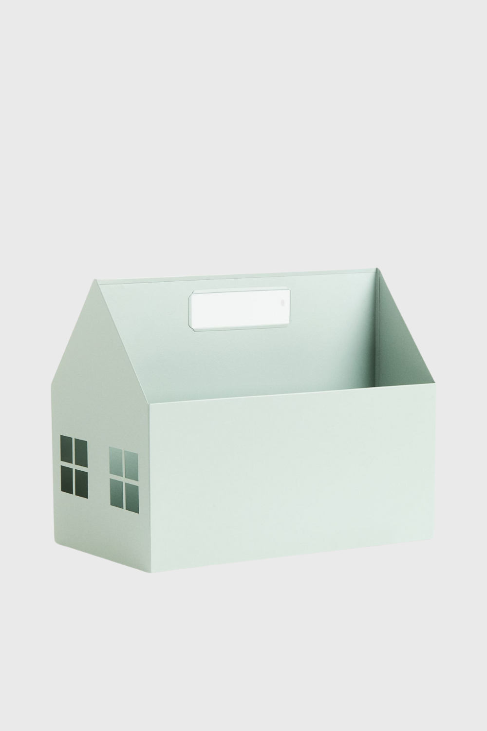 house-shaped book storage container