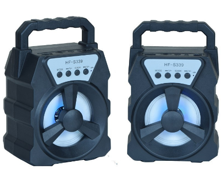 Model dan Tampilan Speaker Bluetooth Portable 339