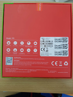 itel p11 smartphone backside 