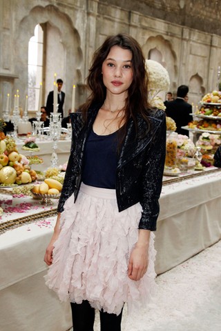 Astrid Berges Frisbey at Chanel's ParisBombay