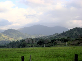 Mountains in La Masica, Honduras, near Tripoli