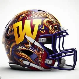 Washington Football Team Concept Football Helmets