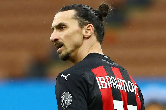 AC Milan forward Zlatan Ibrahimovic