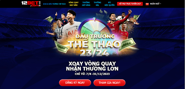 Vòng quay may mắn 12BET-30 triệu tiền thưởng, Ô tô hạng sang.. Vong%20quay%20may%20man