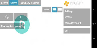 Screenshot Aplikasi PPSSPP Gold