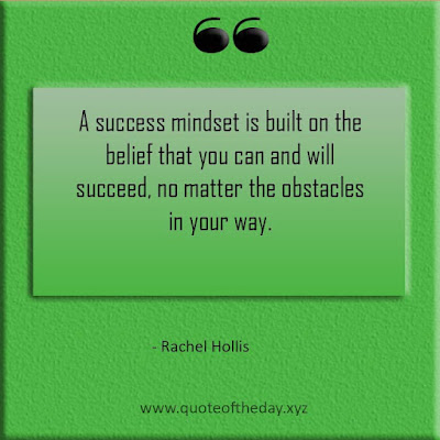 Success mindset quotes