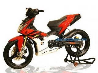 GAMBAR MOTOR HONDA BLADE MODIFIKASI sportbike new release picture 