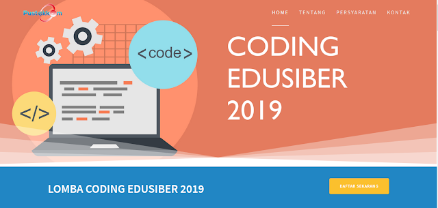 jadwal pelaksanaan Lomba Coding Edusiber 2019 untuk Guru dan Siswa SMA/SMK