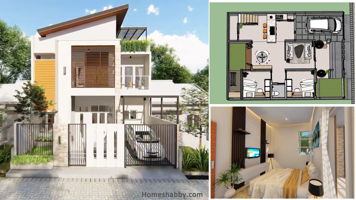 Desain Dan Denah Rumah Minimalis Ukuran 9 X 12 M