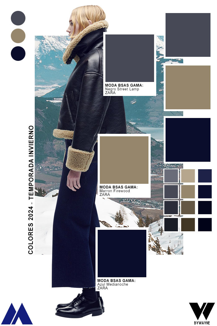 Campera mujer color negro Zara moda otoño invierno 2024