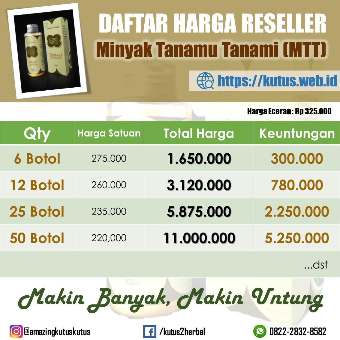 Minyak Tanamu Tanami