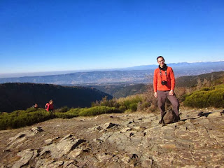 The Pyrenees from Montseny near Matagalls