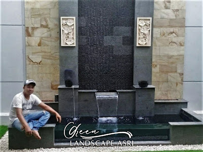 Jasa Bikin Kolam Minimalis Waterwall