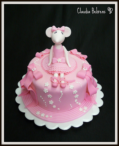 Angelina ballerina cakes