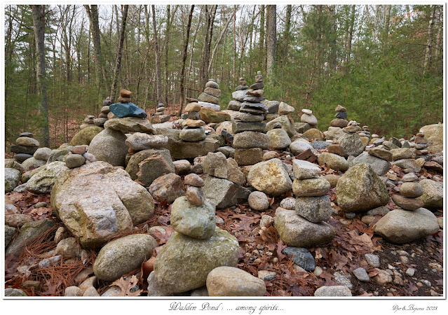 Walden Pond: ... among spirits...