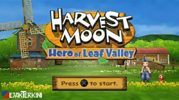 harvest moon hero of leaf valley ppsspp