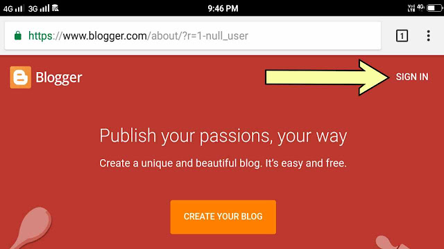 Create A Blog For Free