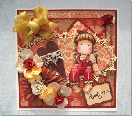 rustic reds and golds