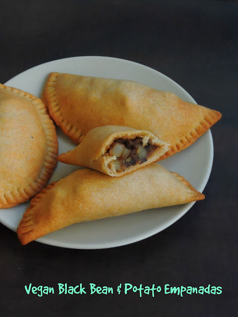 Potato & Black beans Empanadas, Vegan Empanadas