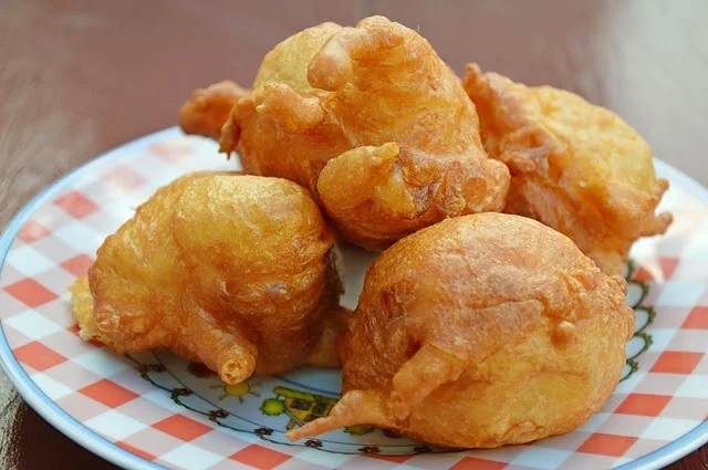 beignets de topinambours, un goût d'artichaut