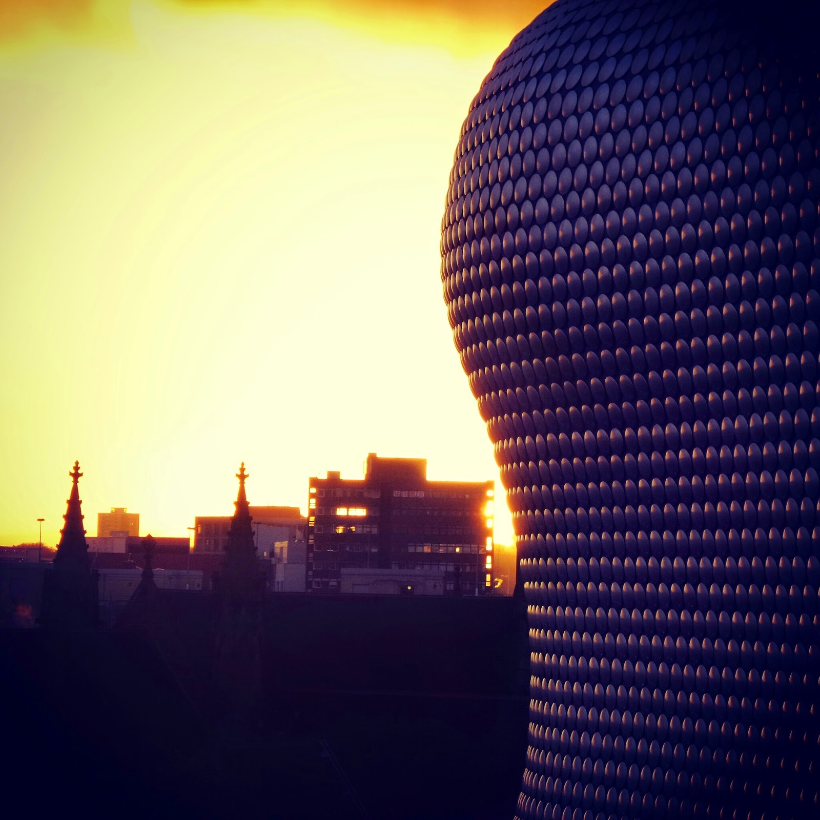 Birmingham at Sunset