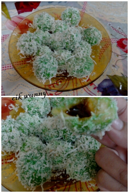 .: Resepi ringkas Kuih Onde-onde/kuih buah melaka