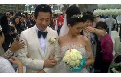 Barbie Hsu Wang Xiao Fei Wedding