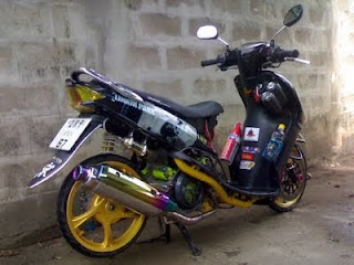 Modifikasi motor matic