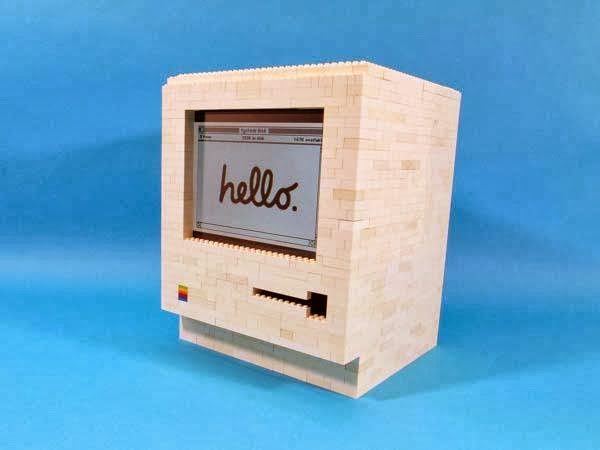 LEGO Apple Macintosh iPad Stand