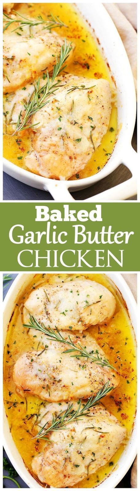 Baked Garlic Butter Chicken