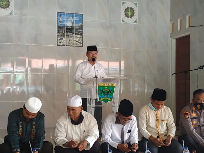 Bupati Ali Mukhni : Minta Pengurus NU Padang Pariaman ciptakan Generasi yang Qur'ani