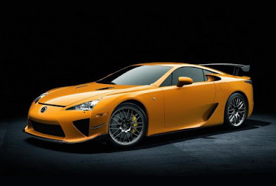  Lexus LFA in a special performance