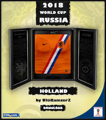 PES 6 Holland FIFA World Cup 2018 Home Kit