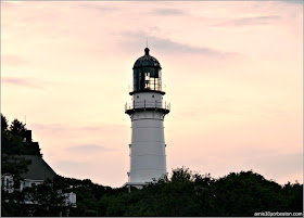 Atardecer en el Cape Elizabeth Lighthouse, Maine