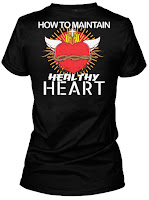 women healthy heart Tshirt