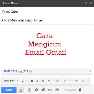 Cara Mengirim Email Gmail