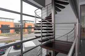 Elegant Swivel Staircase Design For Smalls House
