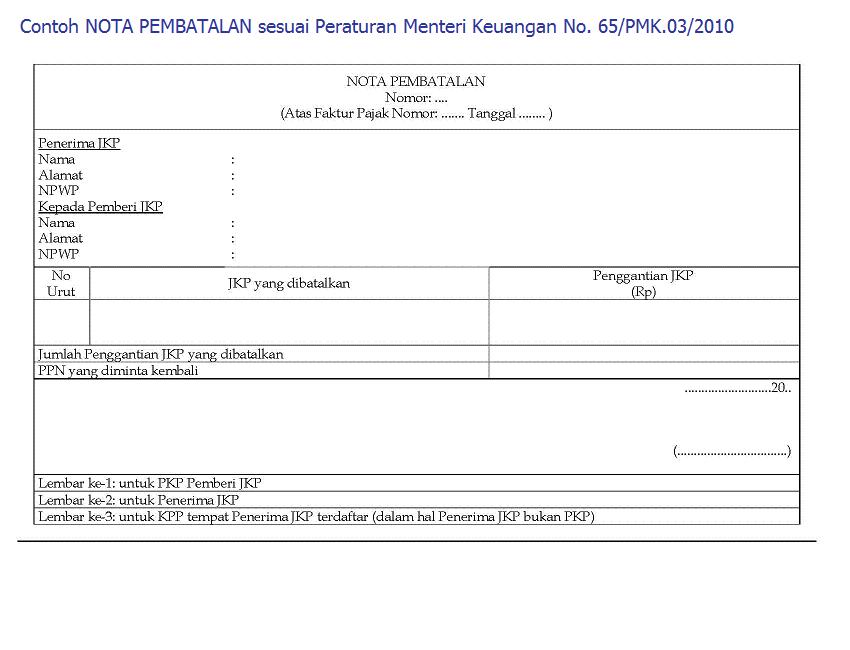 Contoh Formulir Yaitu - Contoh 36