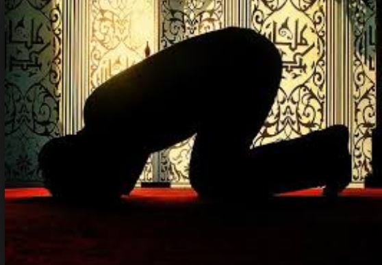 GAMBAR BERDOA WANITA DAN PRIA MUSLIM Sujud Doa Islami 