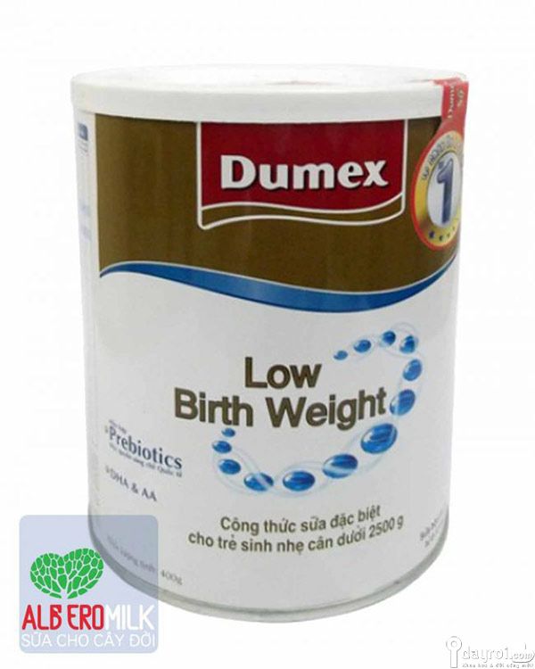 Sữa Dumex Low Birth Weight là loại sữa bột tốt nhất cho bé sinh non hay thiếu tháng